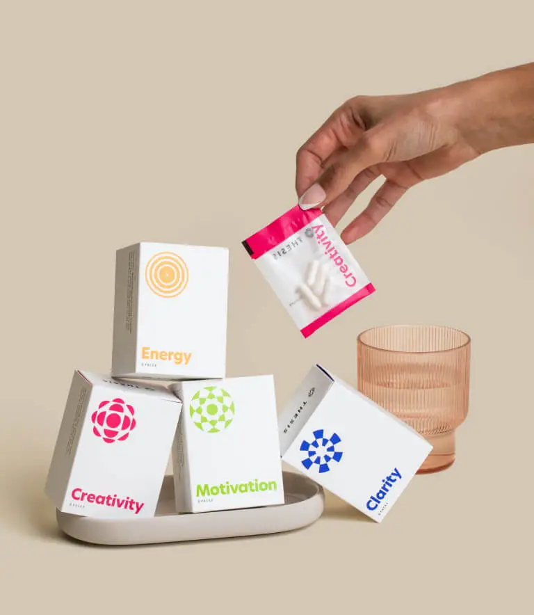 Food Supplement. Energy, Clarity & Motivation